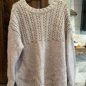 Cozy Knit Sweater in Cream